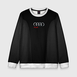 Свитшот детский Audi Carbon, цвет: 3D-белый