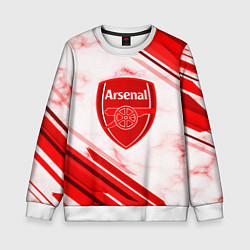 Свитшот детский Arsenal, цвет: 3D-белый