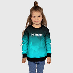 Свитшот детский Detroit: Become Human, цвет: 3D-черный — фото 2