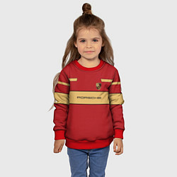 Свитшот детский Porsche Design, цвет: 3D-красный — фото 2