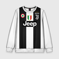Свитшот детский FC Juventus 18-19, цвет: 3D-белый