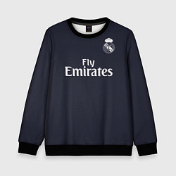 Свитшот детский Modric away 18-19, цвет: 3D-черный