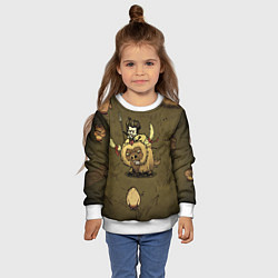 Свитшот детский Wild Wilson, цвет: 3D-белый — фото 2