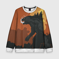 Детский свитшот Godzilla: Monster Smoke