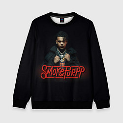 Свитшот детский Smokepurpp, цвет: 3D-черный