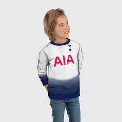 Свитшот детский FC Tottenham: Home 18-19, цвет: 3D-синий — фото 2