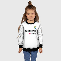 Свитшот детский FC Real Madrid: Beckham Retro, цвет: 3D-черный — фото 2