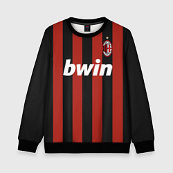 Свитшот детский AC Milan: Ronaldo Retro, цвет: 3D-черный