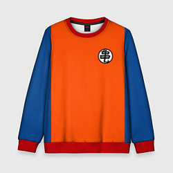 Свитшот детский DBZ: Kame Senin Kanji Emblem, цвет: 3D-красный