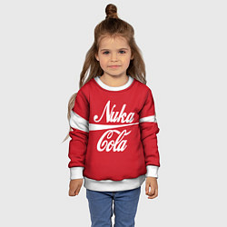 Свитшот детский Nuka Cola, цвет: 3D-белый — фото 2