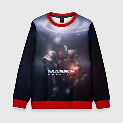 Свитшот детский Mass Effect 3, цвет: 3D-красный