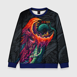 Свитшот детский CS:GO Hyper Beast Original, цвет: 3D-синий