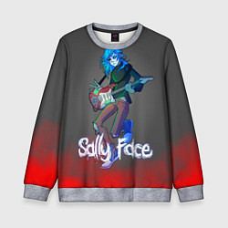 Свитшот детский Sally Face: Rock Star, цвет: 3D-меланж
