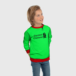 Свитшот детский Liverpool: Alisson GK 18-19, цвет: 3D-красный — фото 2