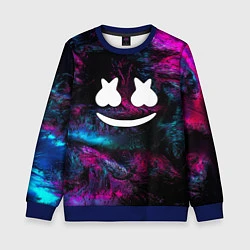 Детский свитшот Marshmello NEON