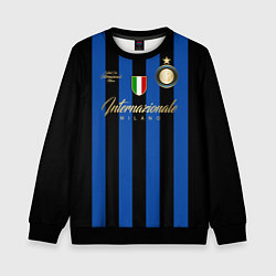 Свитшот детский Internazionale Milano, цвет: 3D-черный