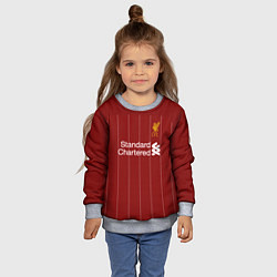 Свитшот детский Virgil van Dijk 19-20 форма, цвет: 3D-меланж — фото 2
