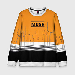 Детский свитшот Muse: Orange Mood