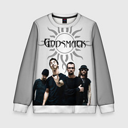 Свитшот детский Godsmack, цвет: 3D-белый