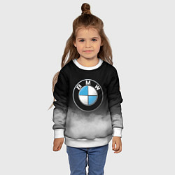 Свитшот детский BMW, цвет: 3D-белый — фото 2