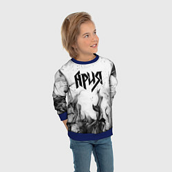 Свитшот детский АРИЯ, цвет: 3D-синий — фото 2