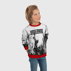 Свитшот детский LINDEMANN: Black Fire, цвет: 3D-красный — фото 2