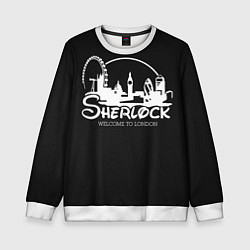 Детский свитшот Sherlock