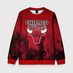 Свитшот детский CHICAGO BULLS, цвет: 3D-красный