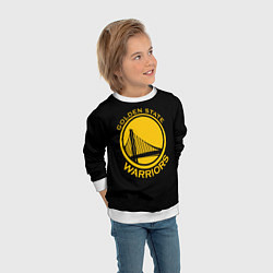 Свитшот детский GOLDEN STATE WARRIORS, цвет: 3D-белый — фото 2