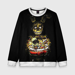 Свитшот детский Five Nights At Freddy's, цвет: 3D-белый