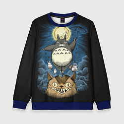 Свитшот детский My Neighbor Totoro, цвет: 3D-синий