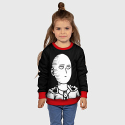 Свитшот детский ONE-PUNCH MAN, цвет: 3D-красный — фото 2
