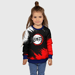Свитшот детский KIMETSU NO YAIBA, цвет: 3D-синий — фото 2