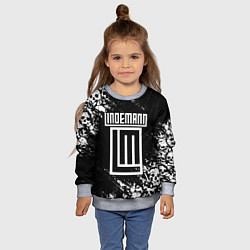 Свитшот детский LINDEMANN, цвет: 3D-меланж — фото 2