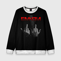 Свитшот детский EMINEM, цвет: 3D-белый