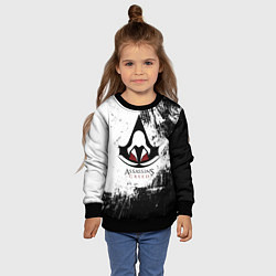 Свитшот детский Assasin's creed, цвет: 3D-черный — фото 2