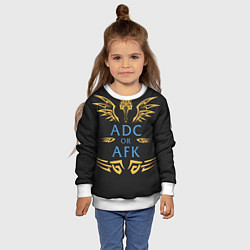 Свитшот детский ADC of AFK, цвет: 3D-белый — фото 2