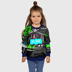 Свитшот детский WATCH DOGS 2, цвет: 3D-синий — фото 2