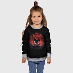 Свитшот детский Hollow Knight, цвет: 3D-меланж — фото 2