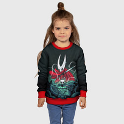Свитшот детский Hollow Knight, цвет: 3D-красный — фото 2