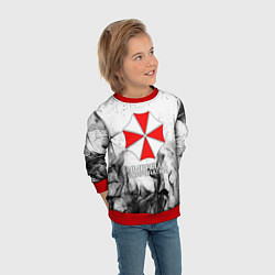 Свитшот детский UMBRELLA CORP, цвет: 3D-красный — фото 2