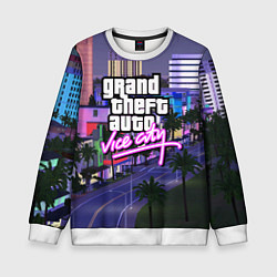 Детский свитшот Grand Theft Auto Vice City