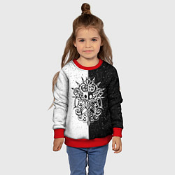 Свитшот детский Hollow Knight, цвет: 3D-красный — фото 2