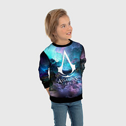 Свитшот детский ASSASSINS CREED, цвет: 3D-черный — фото 2