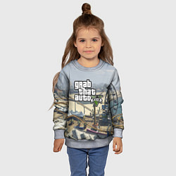 Свитшот детский GTA 5, цвет: 3D-меланж — фото 2