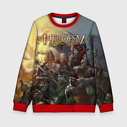 Свитшот детский Heroes of Might and Magic, цвет: 3D-красный