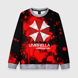 Свитшот детский UMBRELLA CORP, цвет: 3D-меланж
