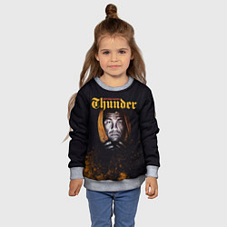 Свитшот детский Arturo 'Thunder' Gatti, цвет: 3D-меланж — фото 2