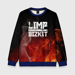 Свитшот детский LIMP BIZKIT, цвет: 3D-синий