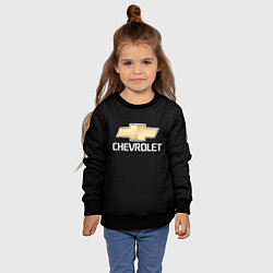Свитшот детский CHEVROLET, цвет: 3D-черный — фото 2
